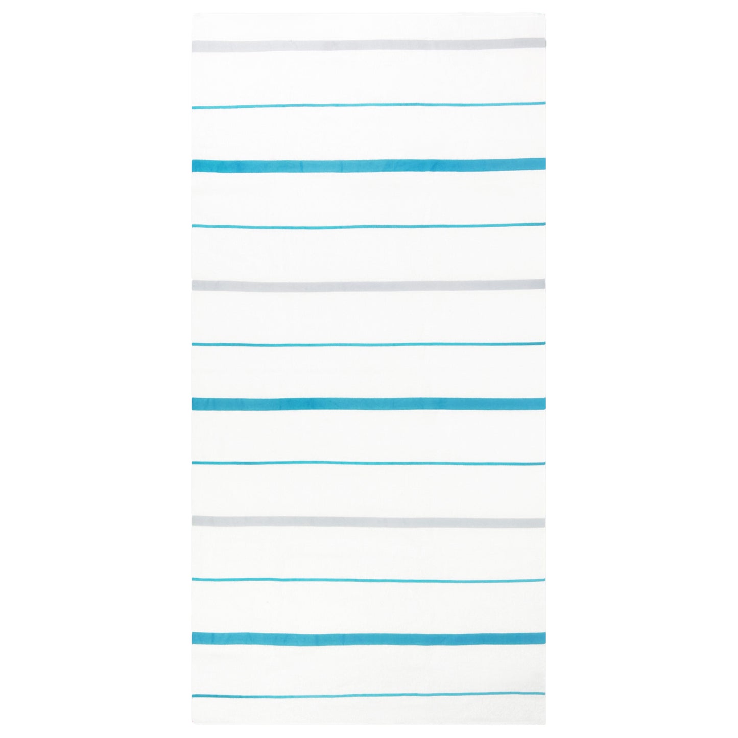 Sailor Stripes Turquoise Terry Beach Towels