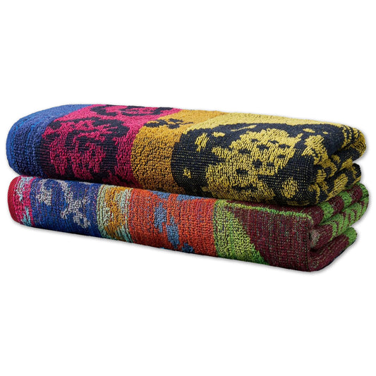 Promo Jacquard Terry Striped Beach Towels