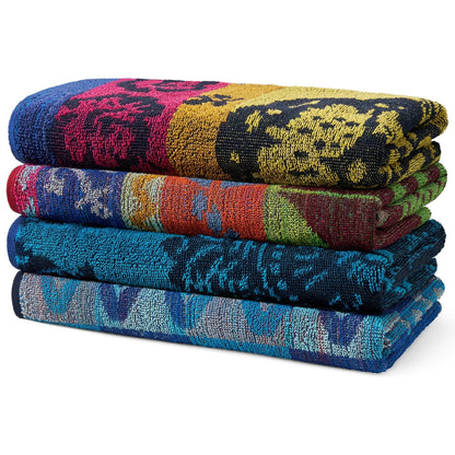 Promo Jacquard Terry Striped Beach Towels