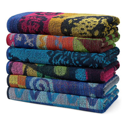 Promo Jacquard Terry Striped Beach Towels