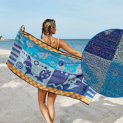 Promo Jacquard Terry Striped Beach Towels