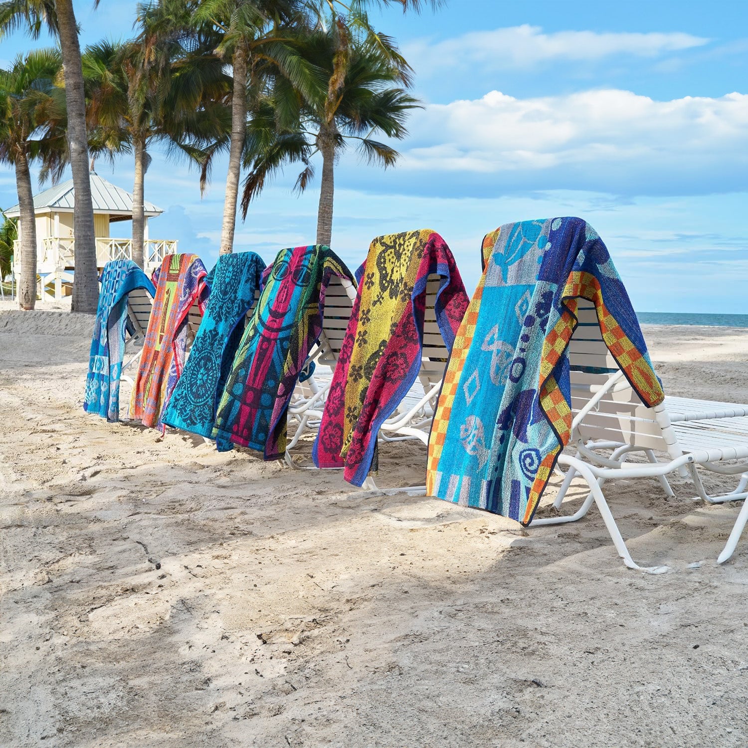 Promo Jacquard Terry Striped Towels | Ben Kaufman Sales – Ben