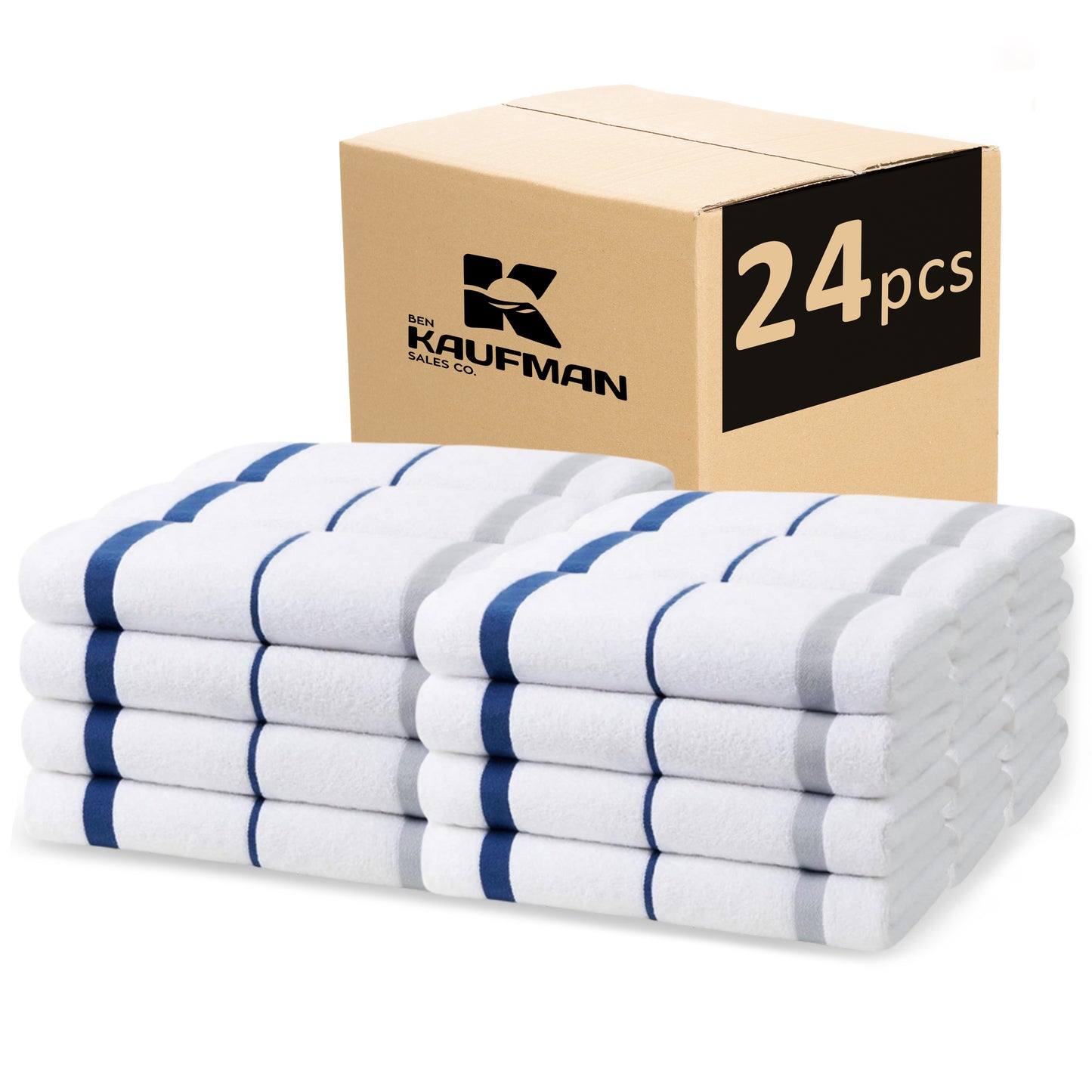 Sailor Stripes Terry Beach Towels