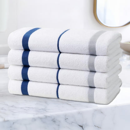 Sailor Stripes Terry Beach Towels