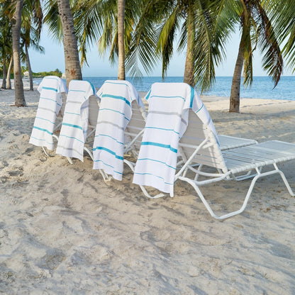 Sailor Stripes Terry Beach Towels