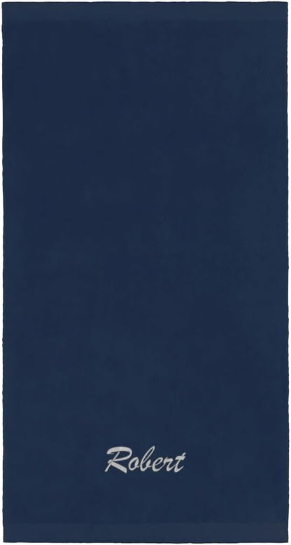 30in x 60in Personalized Velour Beach and Pool Towel