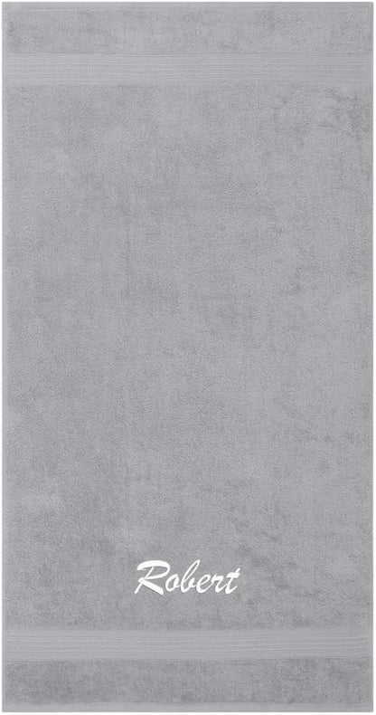 30in x 60in Personalized Velour Beach and Pool Towel