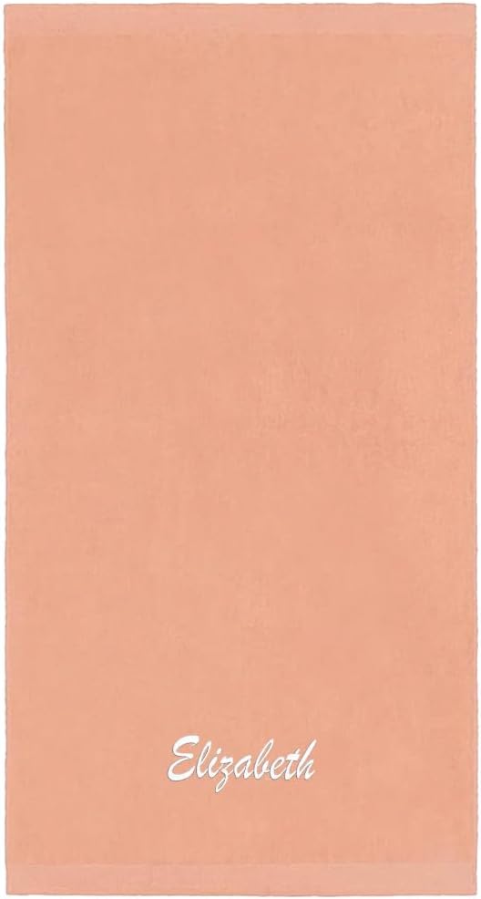 30in x 60in Personalized Velour Beach and Pool Towel