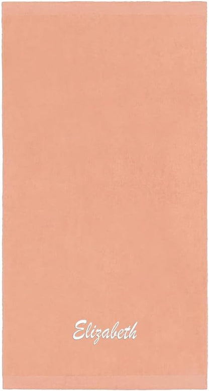 30in x 60in Personalized Velour Beach and Pool Towel