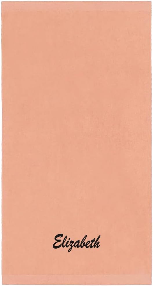 30in x 60in Personalized Velour Beach and Pool Towel