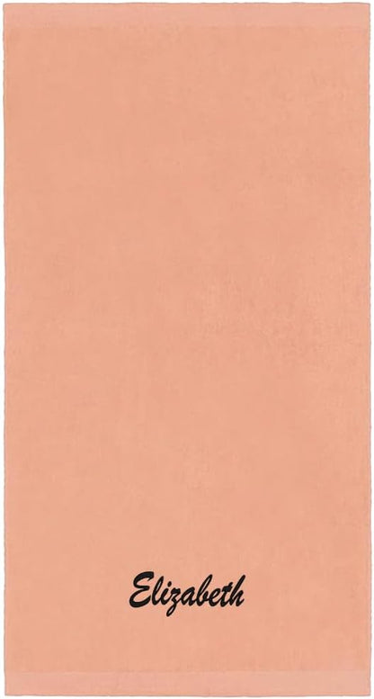 30in x 60in Personalized Velour Beach and Pool Towel