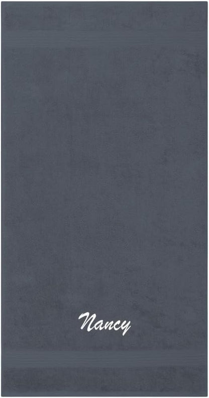 30in x 60in Personalized Velour Beach and Pool Towel