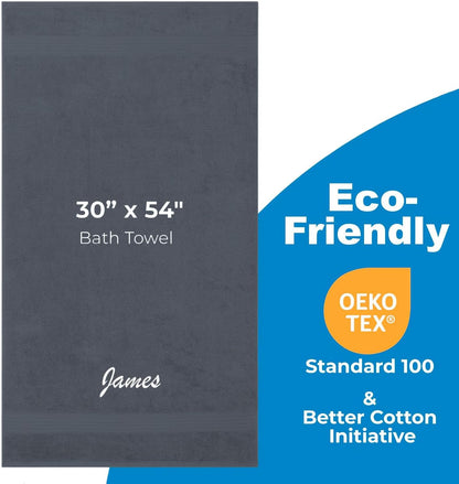 30in x 60in Personalized Velour Beach and Pool Towel