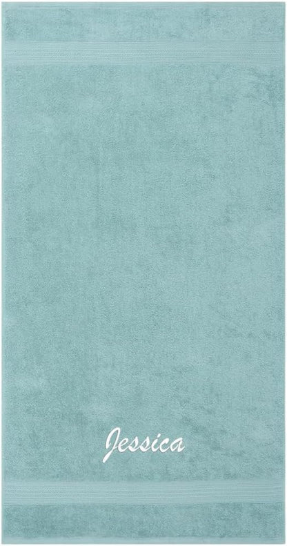 30in x 60in Personalized Velour Beach and Pool Towel