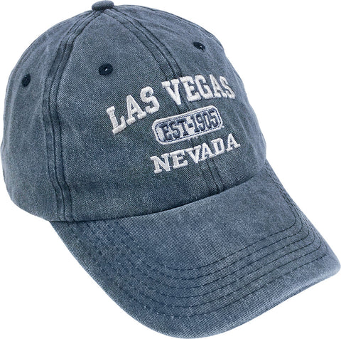 NAVY WASHED HAT