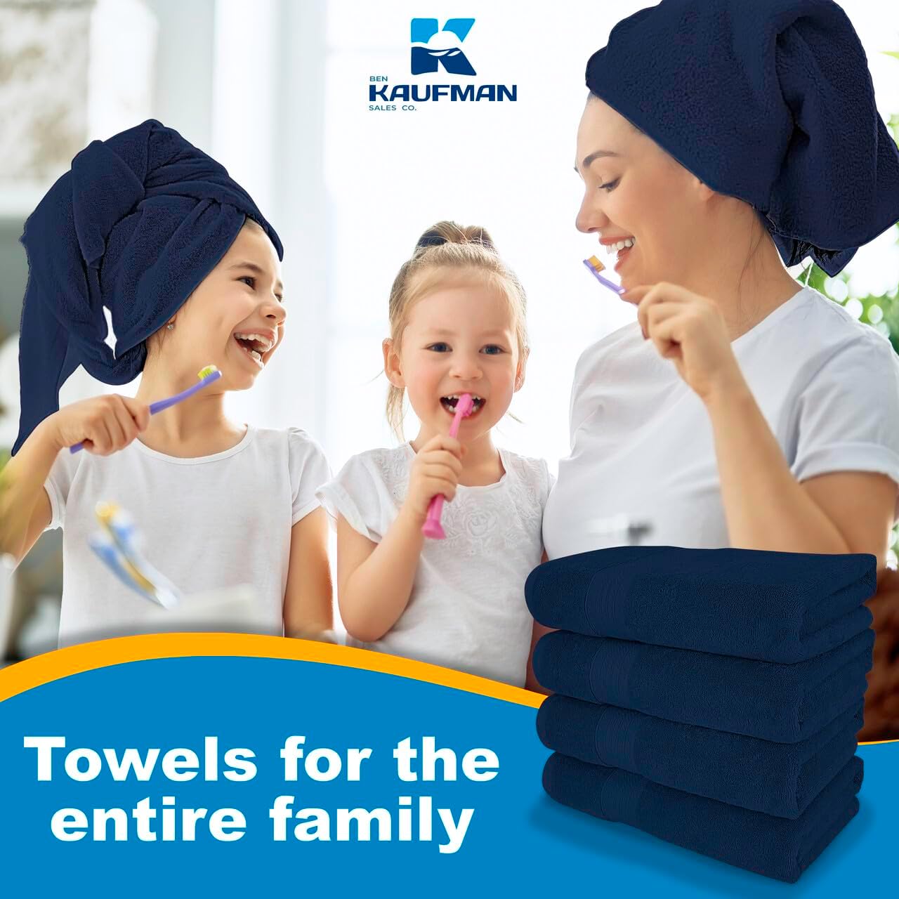 4 Piece 100% Cotton Bath Towel Set | 54 x 30 in | 4 Luxury Bath Towels | Highly Absorbent & Quick Dry Towel | Thick & Soft Premium Bath Towels for Bathroom