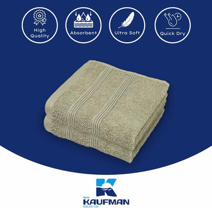Kaufman Premium Washcloth Set