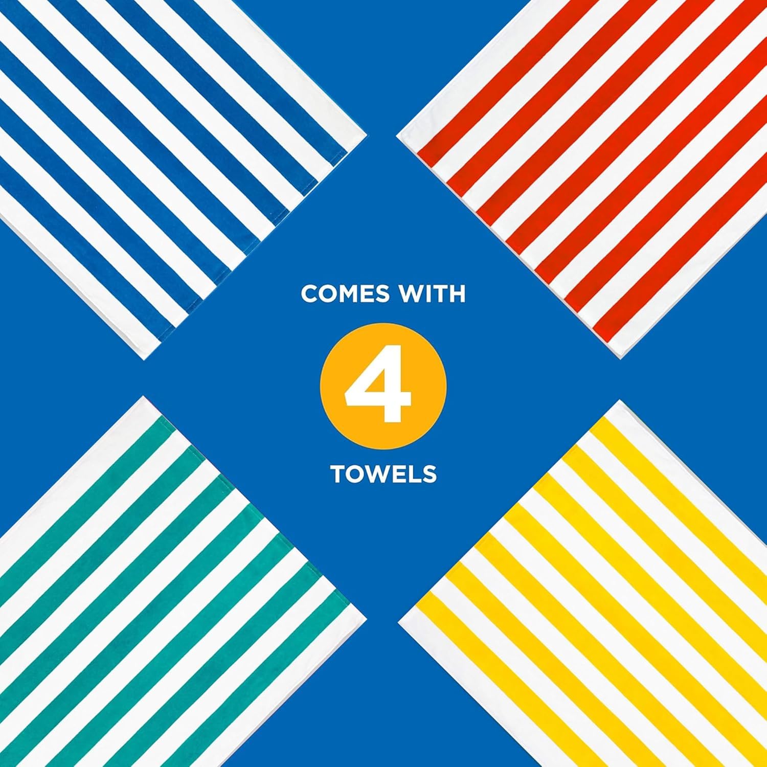 Bright Colored Beach Towels