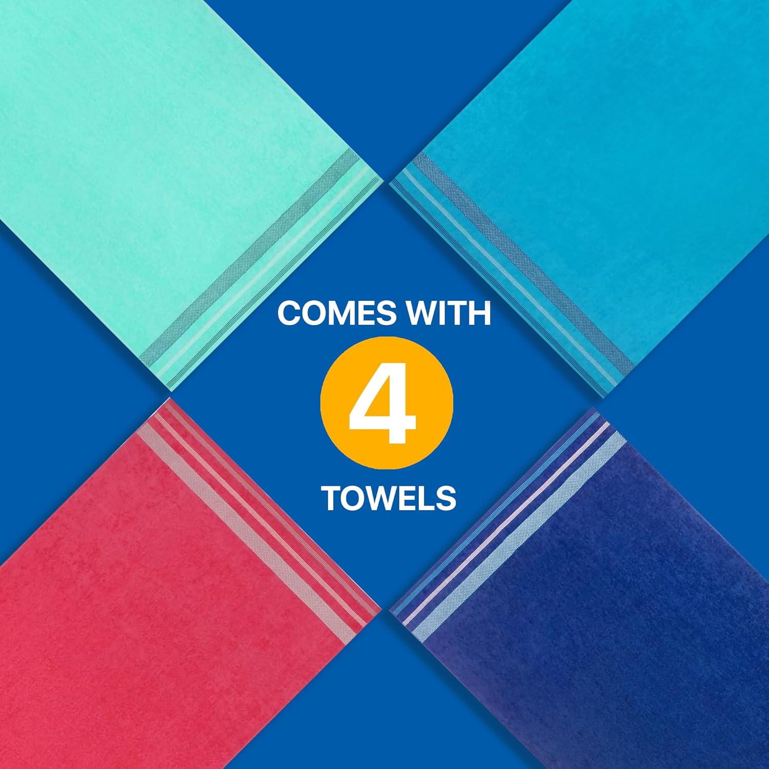 Kaufman Oversized Velour Beach Towels