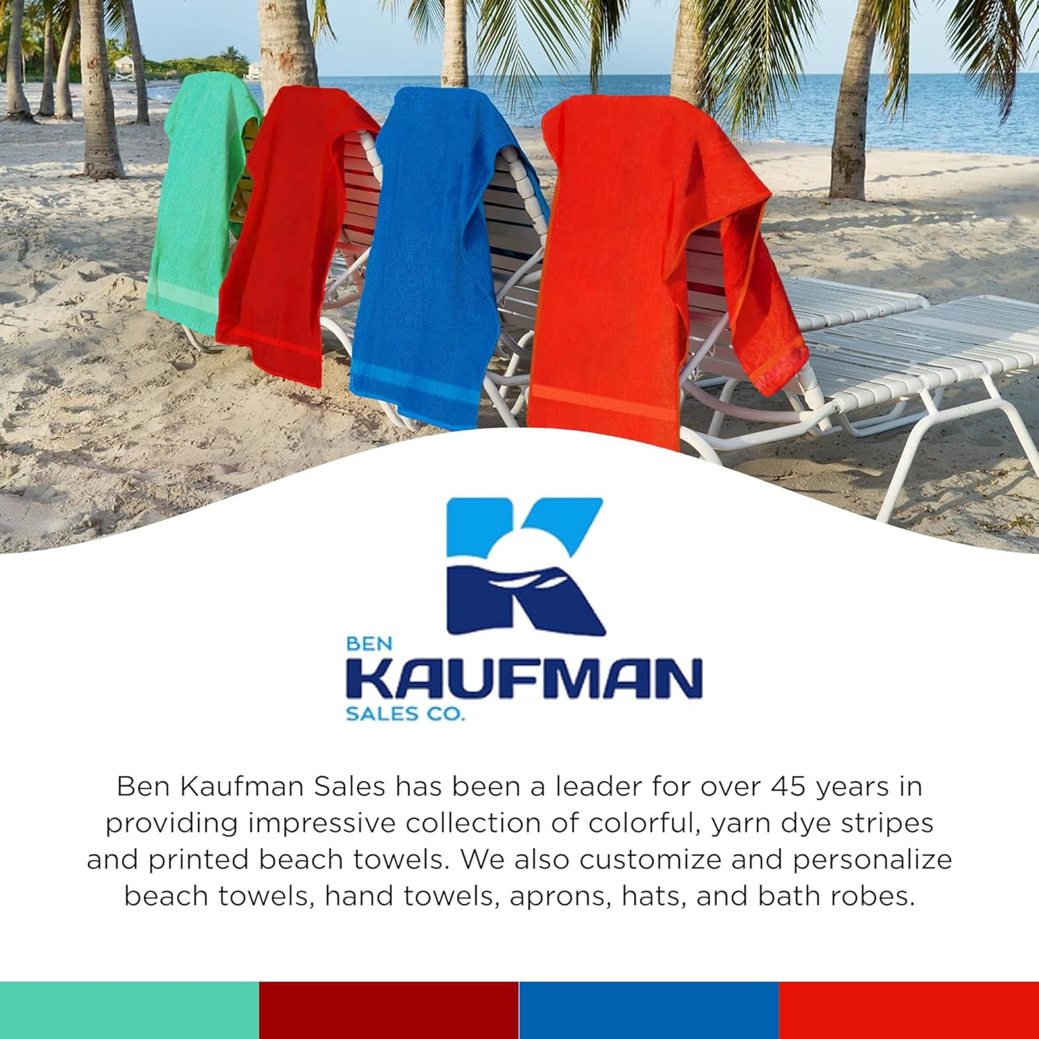 Kaufman Oversized Beach Towels