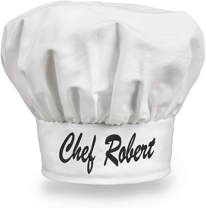 Personalized Chef Apron & Hat Set