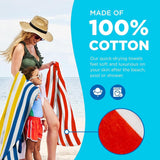 Custom Embroidered Beach Towel- Bulk