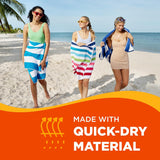 Custom Embroidered Beach Towel- Bulk