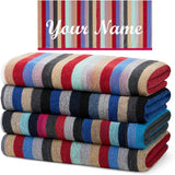 Custom Embroidered Beach Towel- Bulk