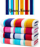 Custom Embroidered Beach Towel- Bulk