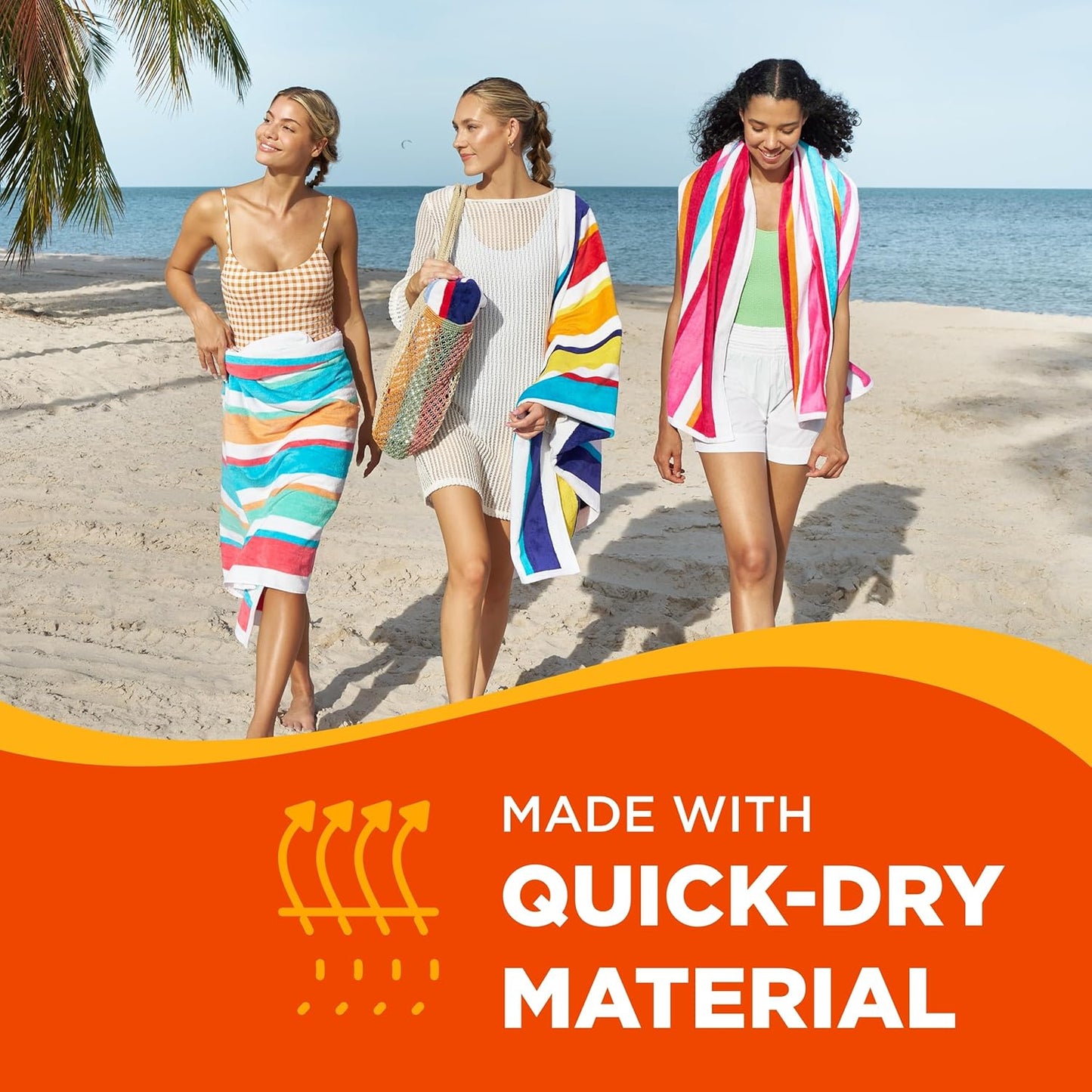 Custom Embroidered Beach Towel- Bulk
