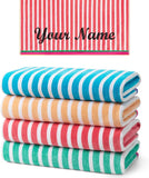 Custom Embroidered Beach Towel- Bulk