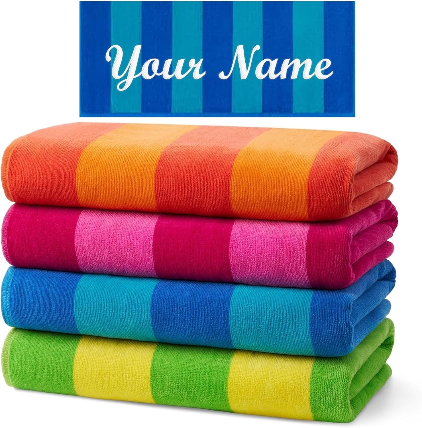 Custom Embroidered Beach Towel- Bulk (Copy)