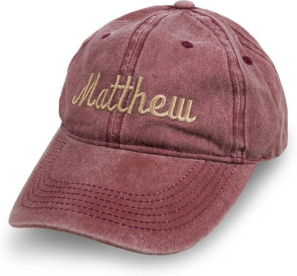 Kaufman Personalized Baseball Cap
