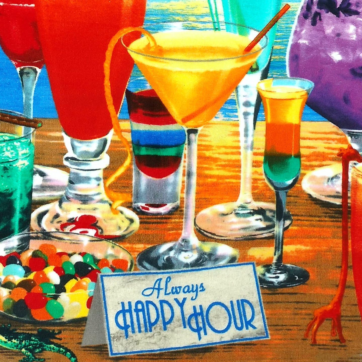 Printed Velour Beach Towels (2-Pack)