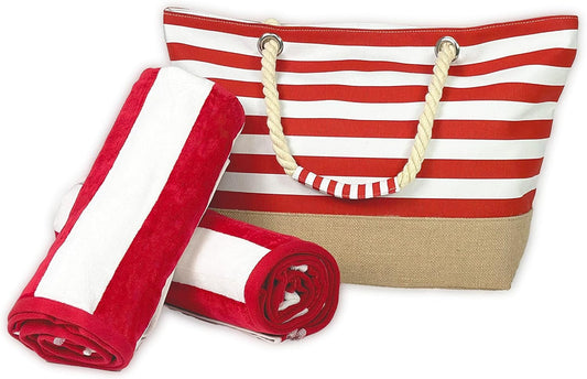 Beach Bag & Towel Set