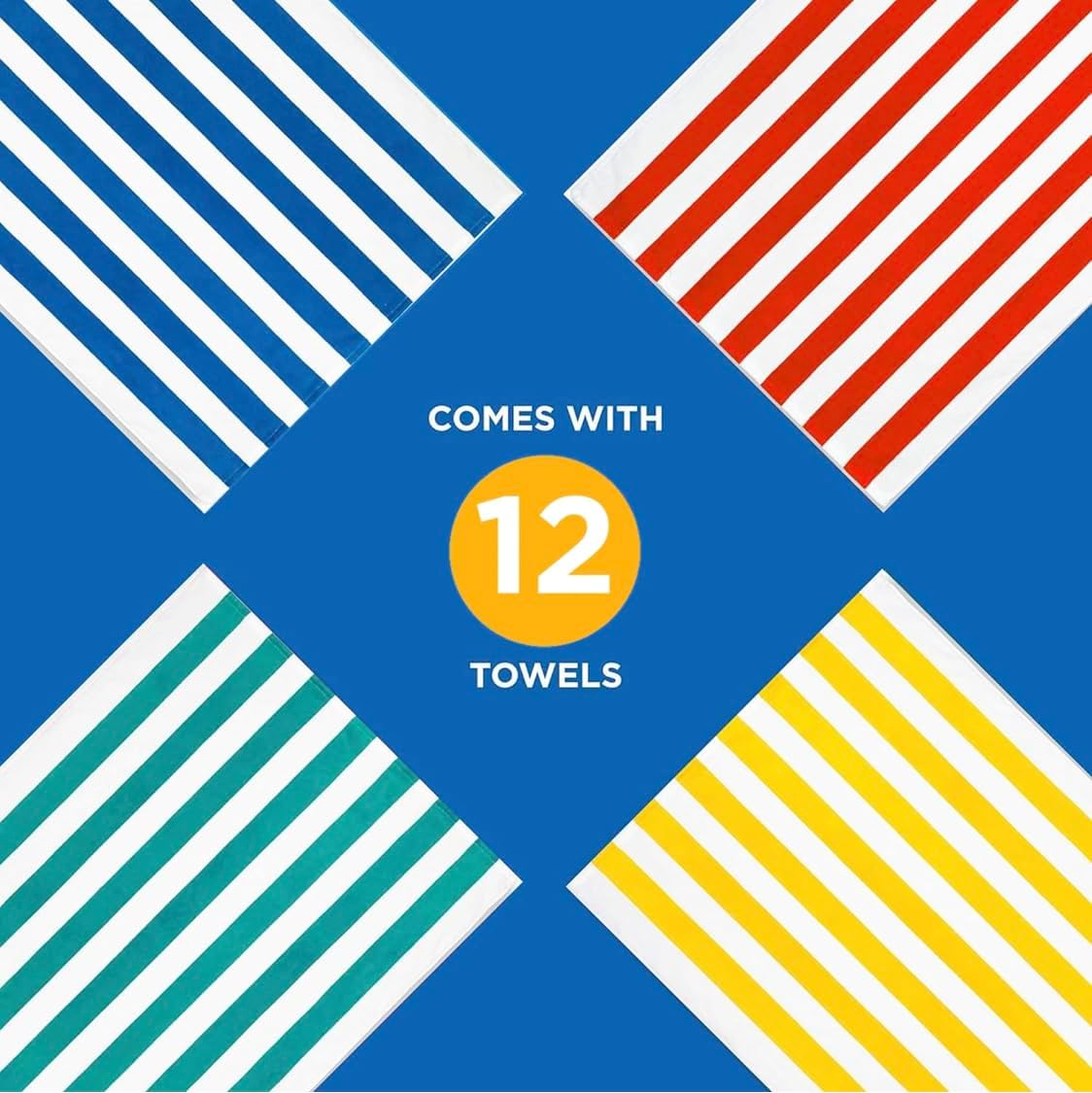 Bright Colored Beach Towels