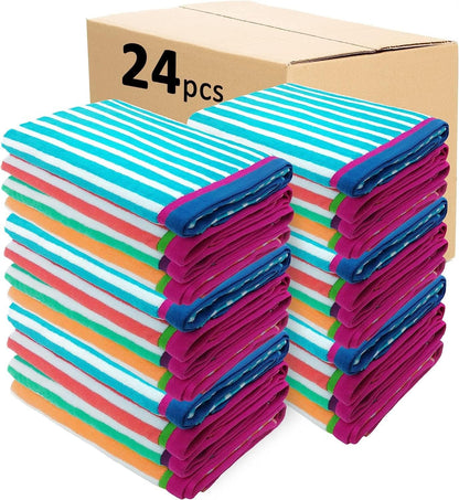 Racing Stripe Beach Towels 480 Pack