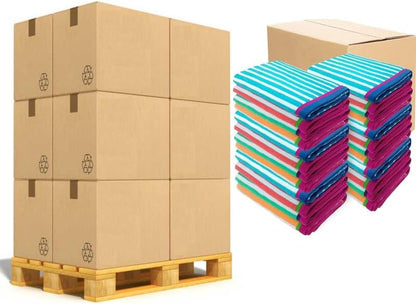 Racing Stripe Beach Towels 480 Pack