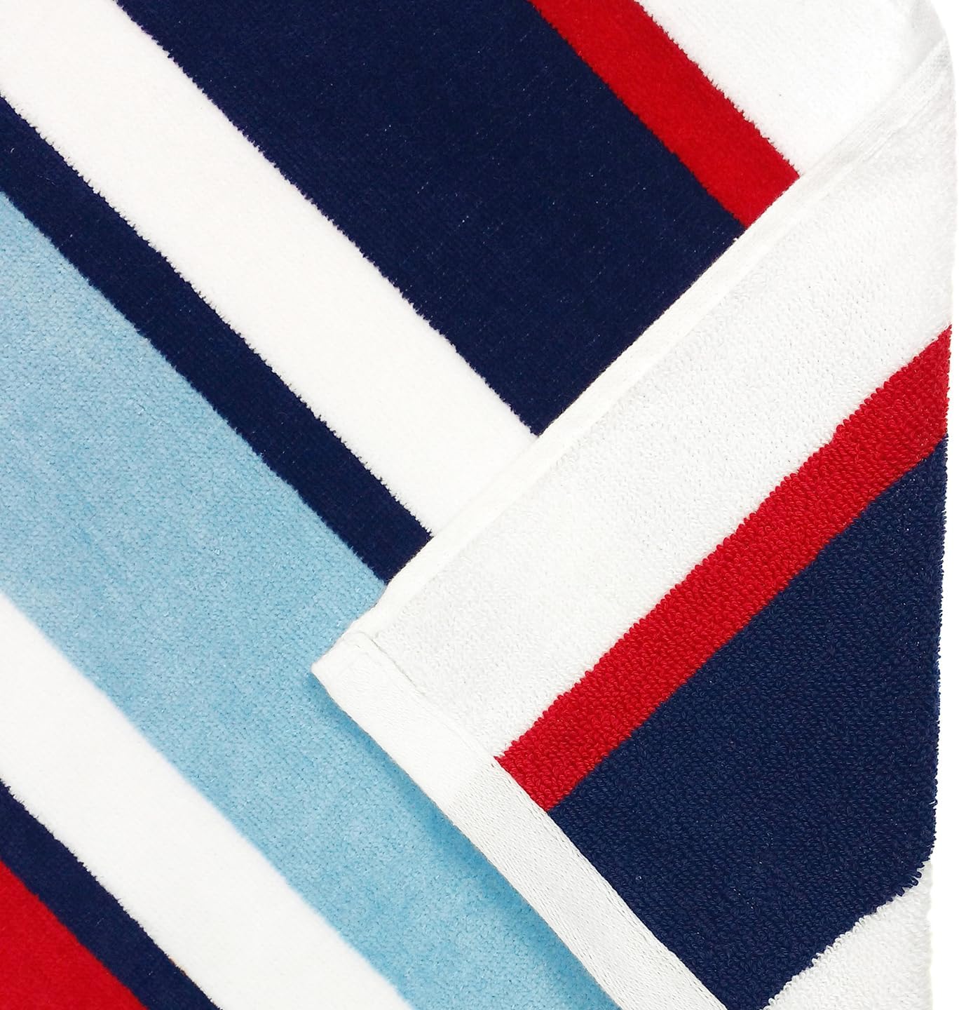 Joey Velour Stripe Beach Towels  480 Pack