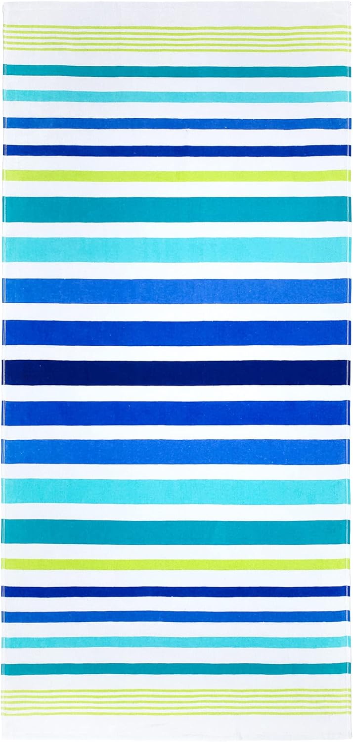 Printed Velour Beach Towels (2-Pack)