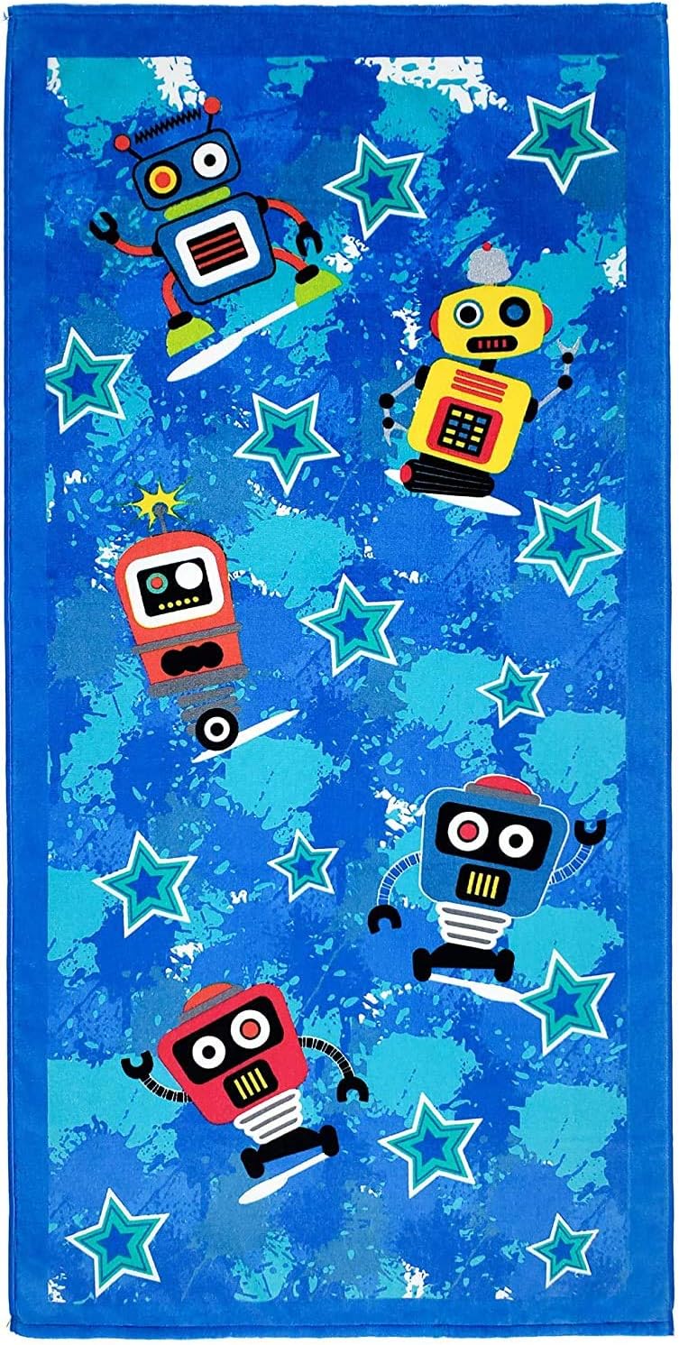 Printed Velour Beach Towels (2-Pack)