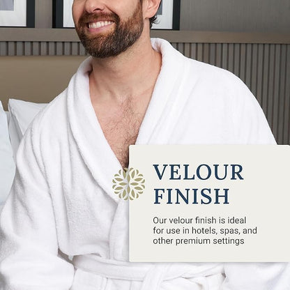 Personalized Kaufman Couples Bathrobes