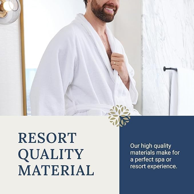 Personalized Kaufman Couples Bathrobes