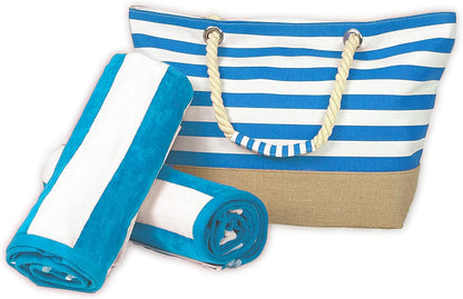 Beach Towel & Bag Set (3-Piece)