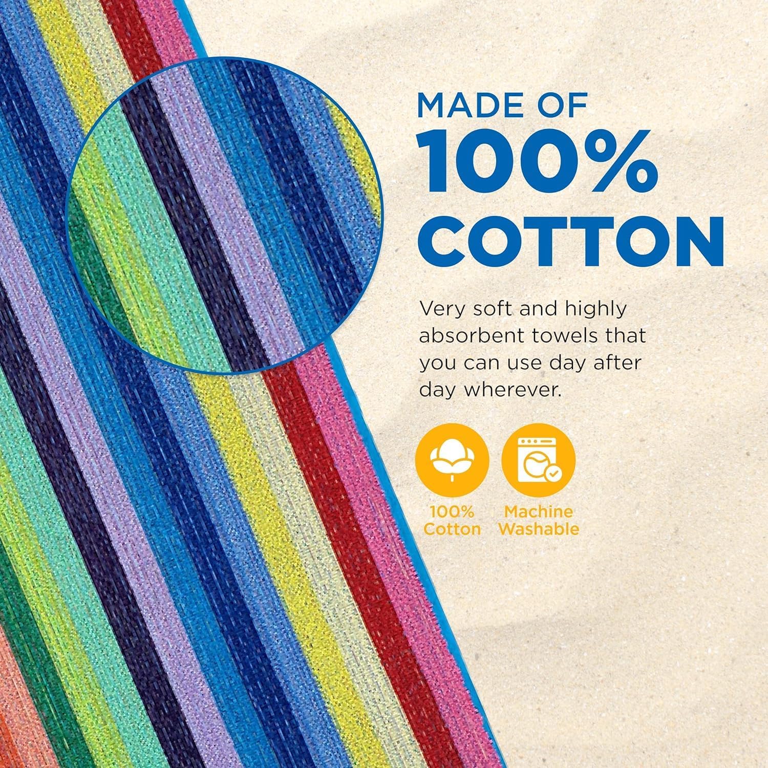 Classic Stripe Beach Towels