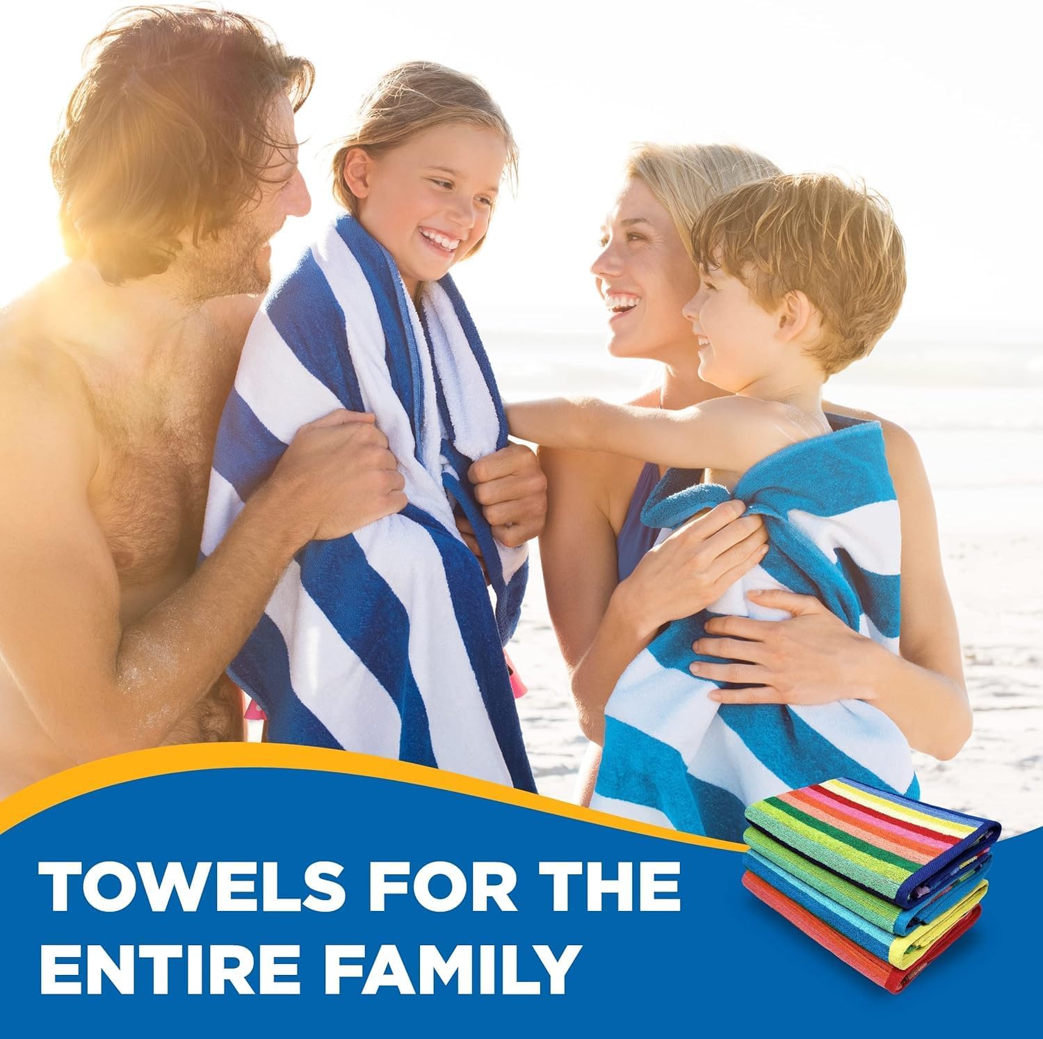 Classic Stripe Beach Towels