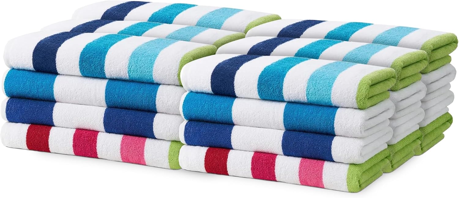 Kaufman Cabana Stripe Beach Towels