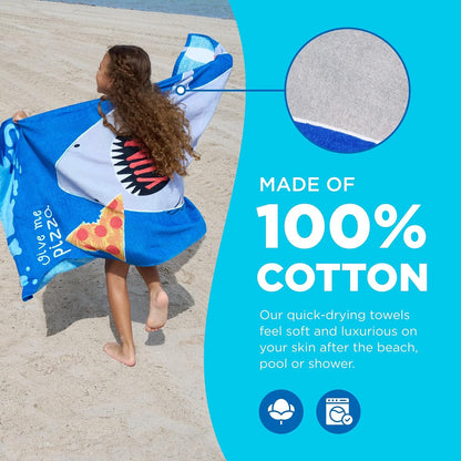 Kaufman Oversized Printed Beach Towels (Pack 2)