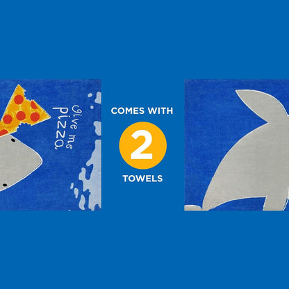 Kaufman Oversized Printed Beach Towels (Pack 2)
