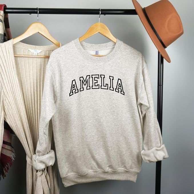 Personalized Crewneck Sweatshirt
